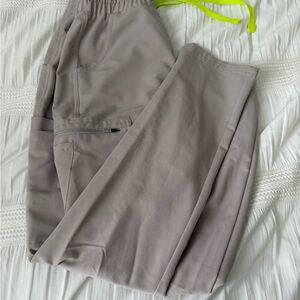 Slate FIGS High Waisted Scrub Pants